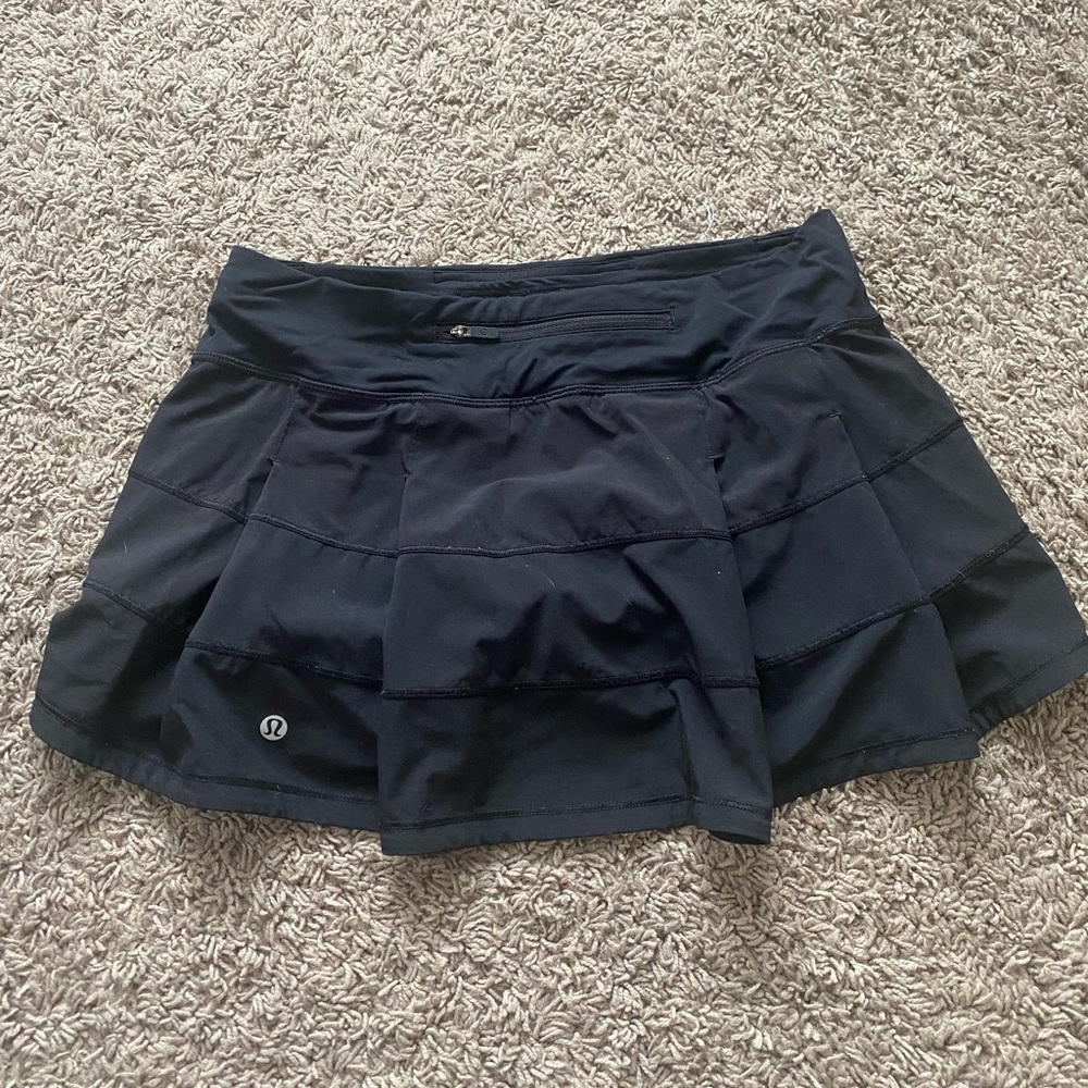 Lululemon pace rival midrise tennis skirt